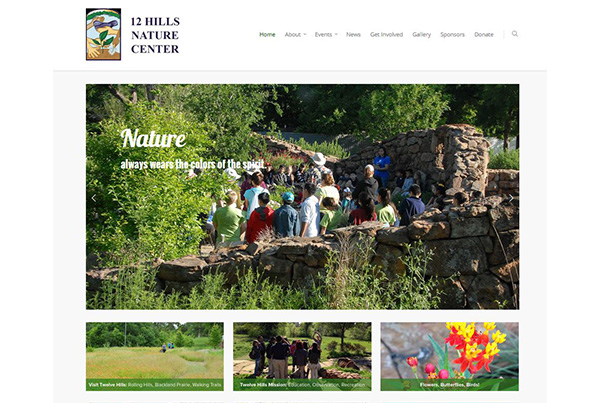 Twelve Hills Nature Preserve Website