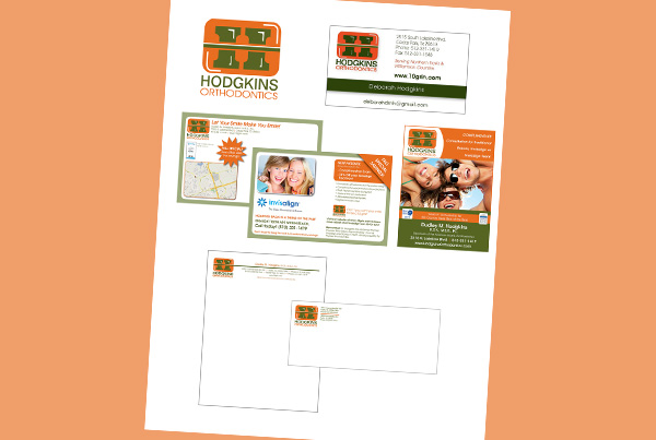 Hodgkins Orthodontics Business Branding
