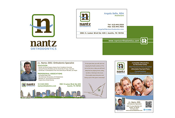 Nantz Orthodontics Business Branding