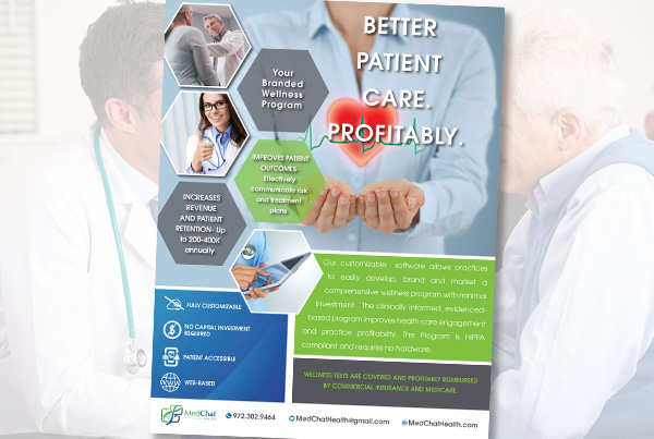 Patient Care Flyer Design